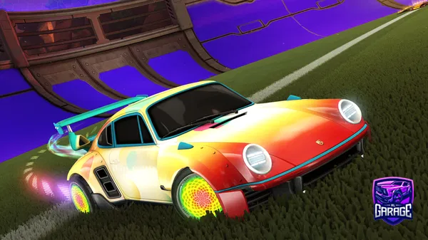 A Rocket League car design from Interstellar_Dragon