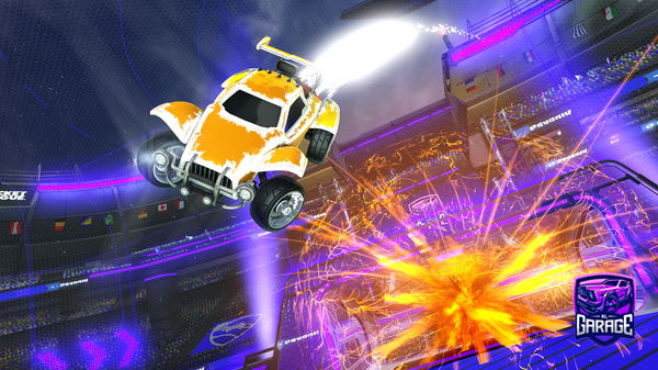 A Rocket League car design from chzydust