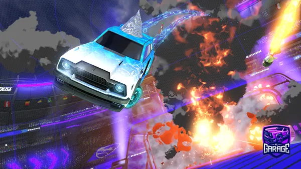 A Rocket League car design from GFC123