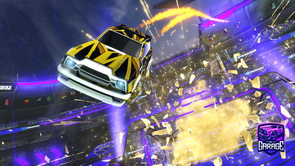 A Rocket League car design from toro769impasible