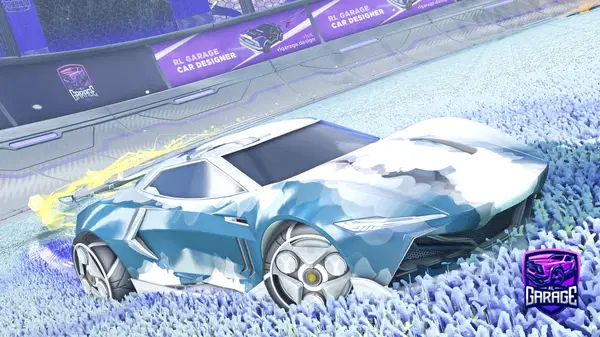A Rocket League car design from Shooteo2313