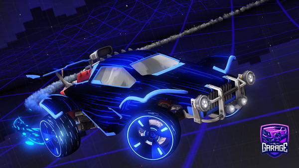 A Rocket League car design from Alberto_Reshiram
