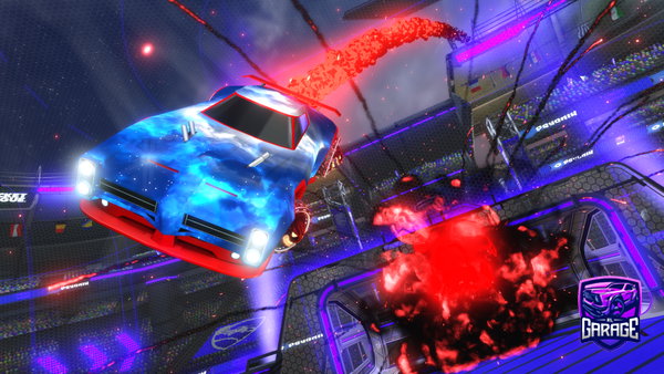 A Rocket League car design from Mazizyt