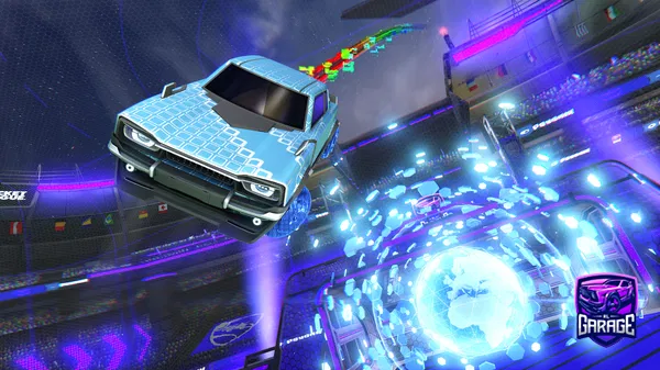 A Rocket League car design from electricwatermelon