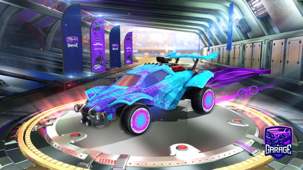 A Rocket League car design from combativehour