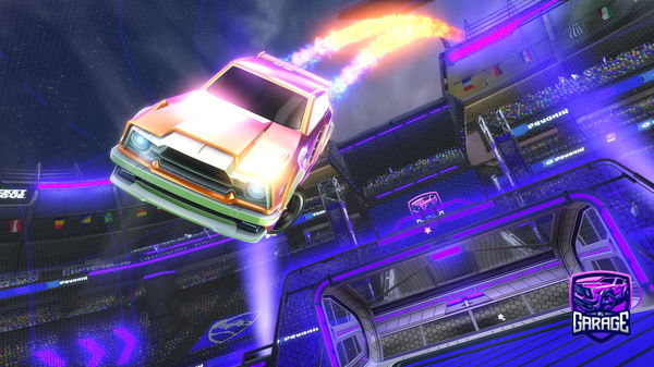 A Rocket League car design from CousCoustajin