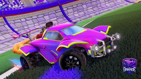 A Rocket League car design from Unayli