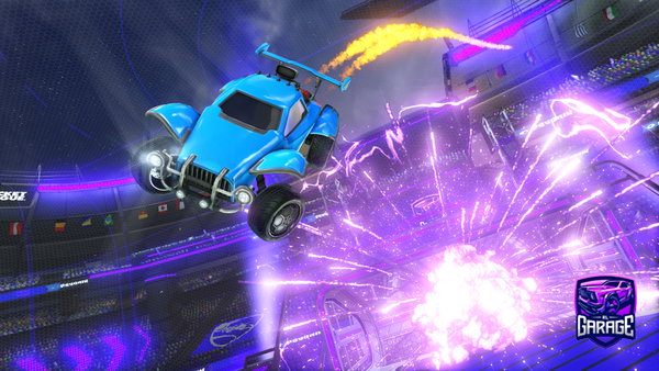 A Rocket League car design from CozyST