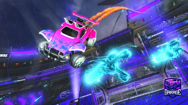 A Rocket League car design from SDsnappy