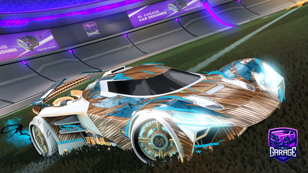 A Rocket League car design from DA_1RISH_KID