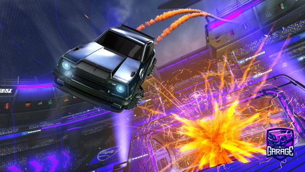 A Rocket League car design from ar5511