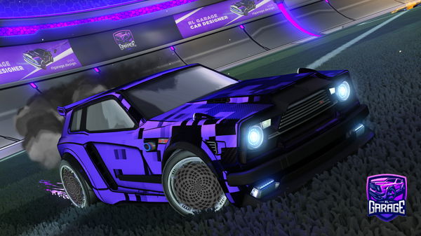A Rocket League car design from Markalee111