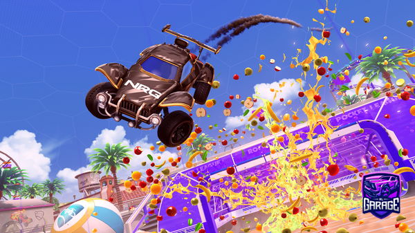 A Rocket League car design from Mataze