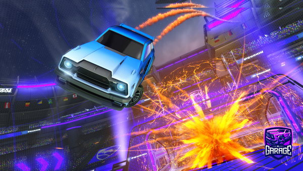 A Rocket League car design from Vawk
