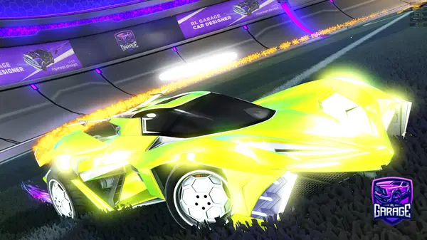 A Rocket League car design from Mc_FLY7996