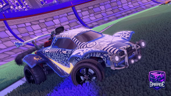 A Rocket League car design from Glenn183