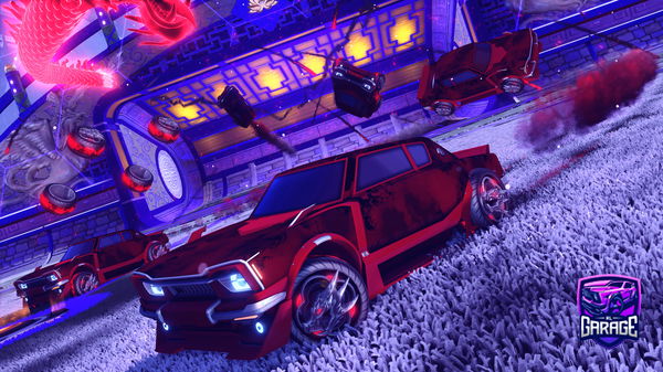 A Rocket League car design from klokanek_opilej2