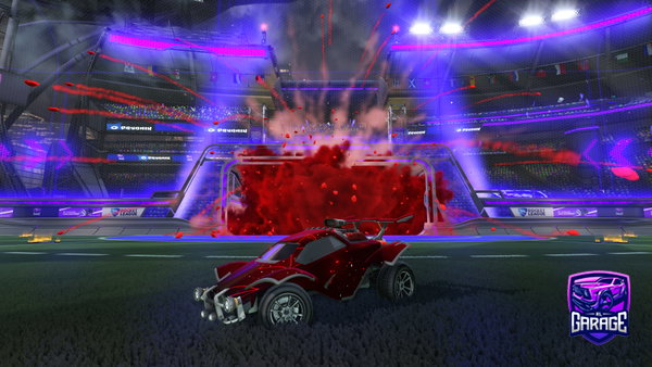 A Rocket League car design from ini_S2