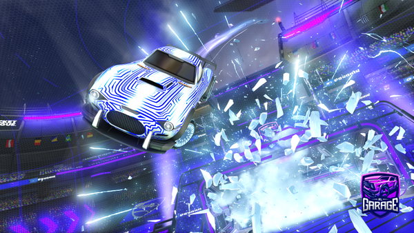 A Rocket League car design from Kratto