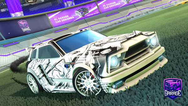 A Rocket League car design from iPunk