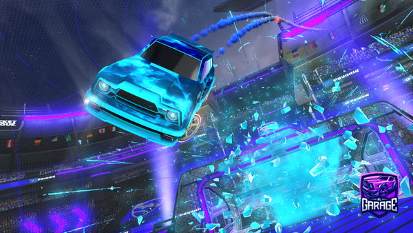A Rocket League car design from SmugExige