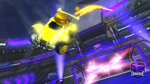 A Rocket League car design from xiw