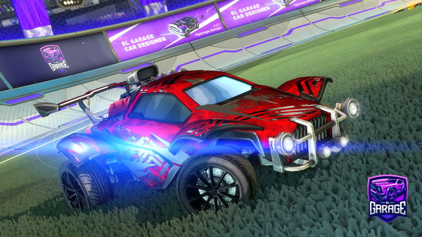 A Rocket League car design from GRAYSON_LAVINE