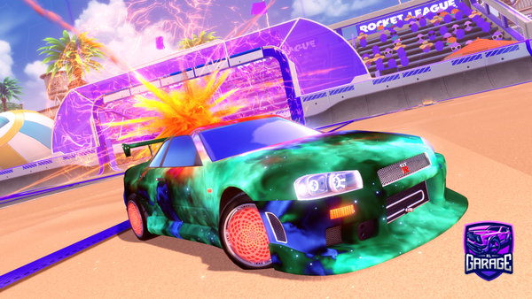 A Rocket League car design from Its_snowy
