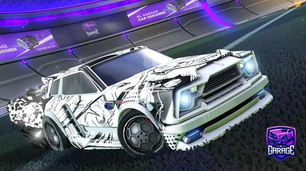 A Rocket League car design from OBDU_KriZm0