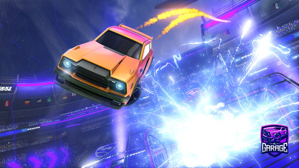 A Rocket League car design from Zainismain