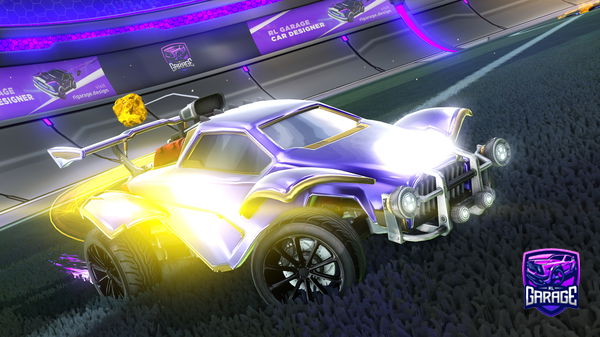 A Rocket League car design from dasher72