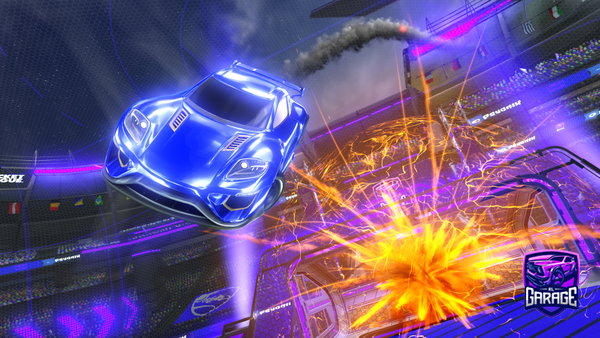 A Rocket League car design from l4m9l