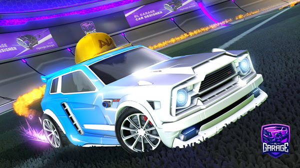 A Rocket League car design from TTVSTATIXL2