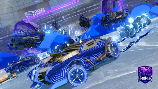 A Rocket League car design from MrRogers143