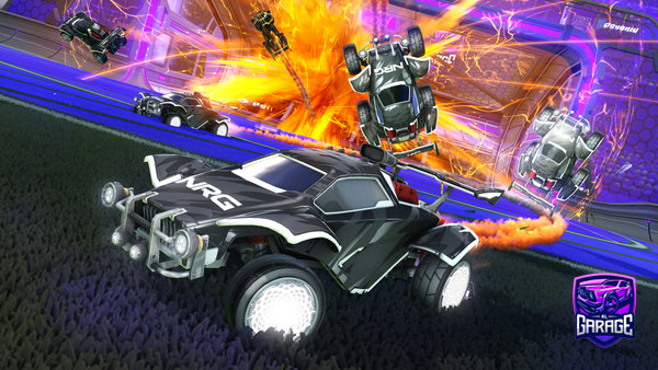 A Rocket League car design from JokiTWOX