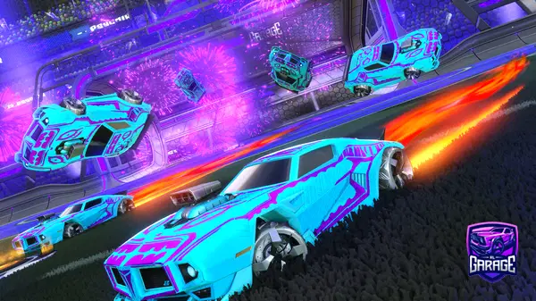 A Rocket League car design from qbanitosoy