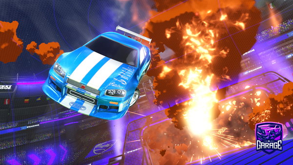 A Rocket League car design from ML0DY_M3763