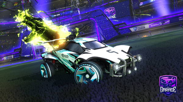 A Rocket League car design from BanDino09