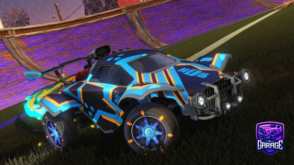 A Rocket League car design from T-Crafter