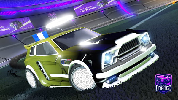 A Rocket League car design from GerarCraftYT