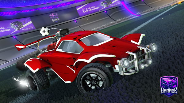 A Rocket League car design from Hadesdorito