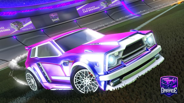 A Rocket League car design from BigDuckie