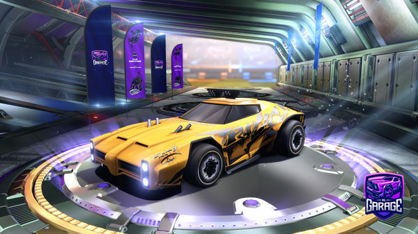 A Rocket League car design from MagicEagleYT