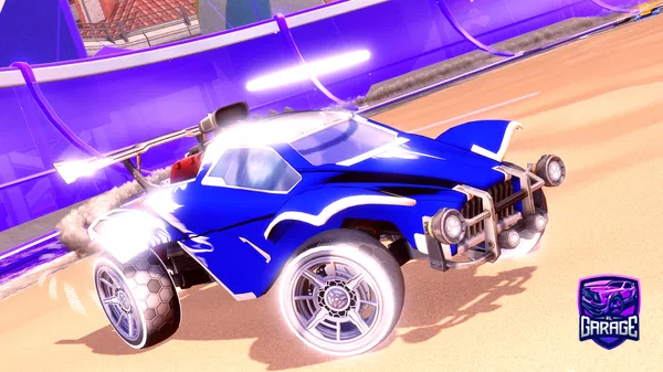 A Rocket League car design from Racing4878