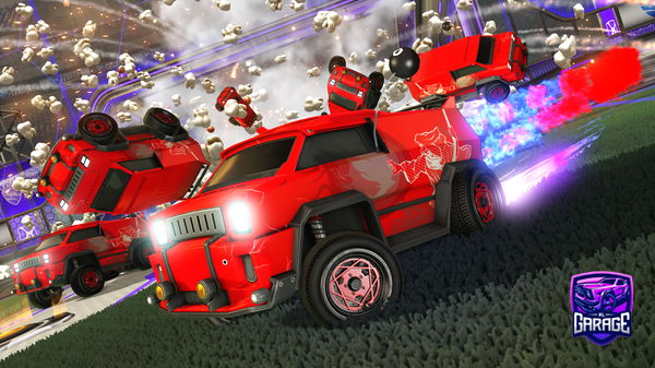 A Rocket League car design from Dichak