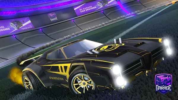 A Rocket League car design from BigDuckie