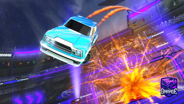 A Rocket League car design from c4shhh