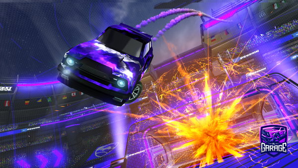 A Rocket League car design from Lanester2023
