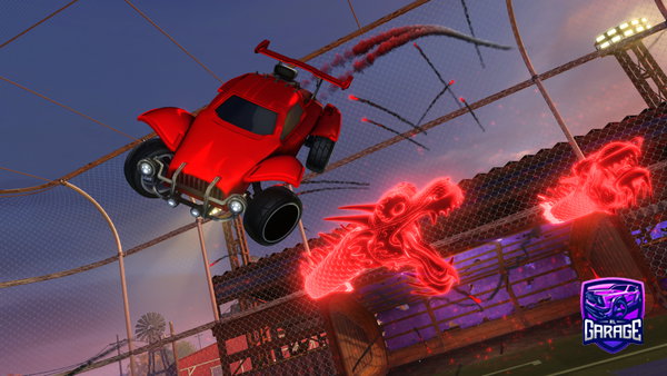 A Rocket League car design from lacknfps