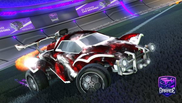 A Rocket League car design from drkxuv